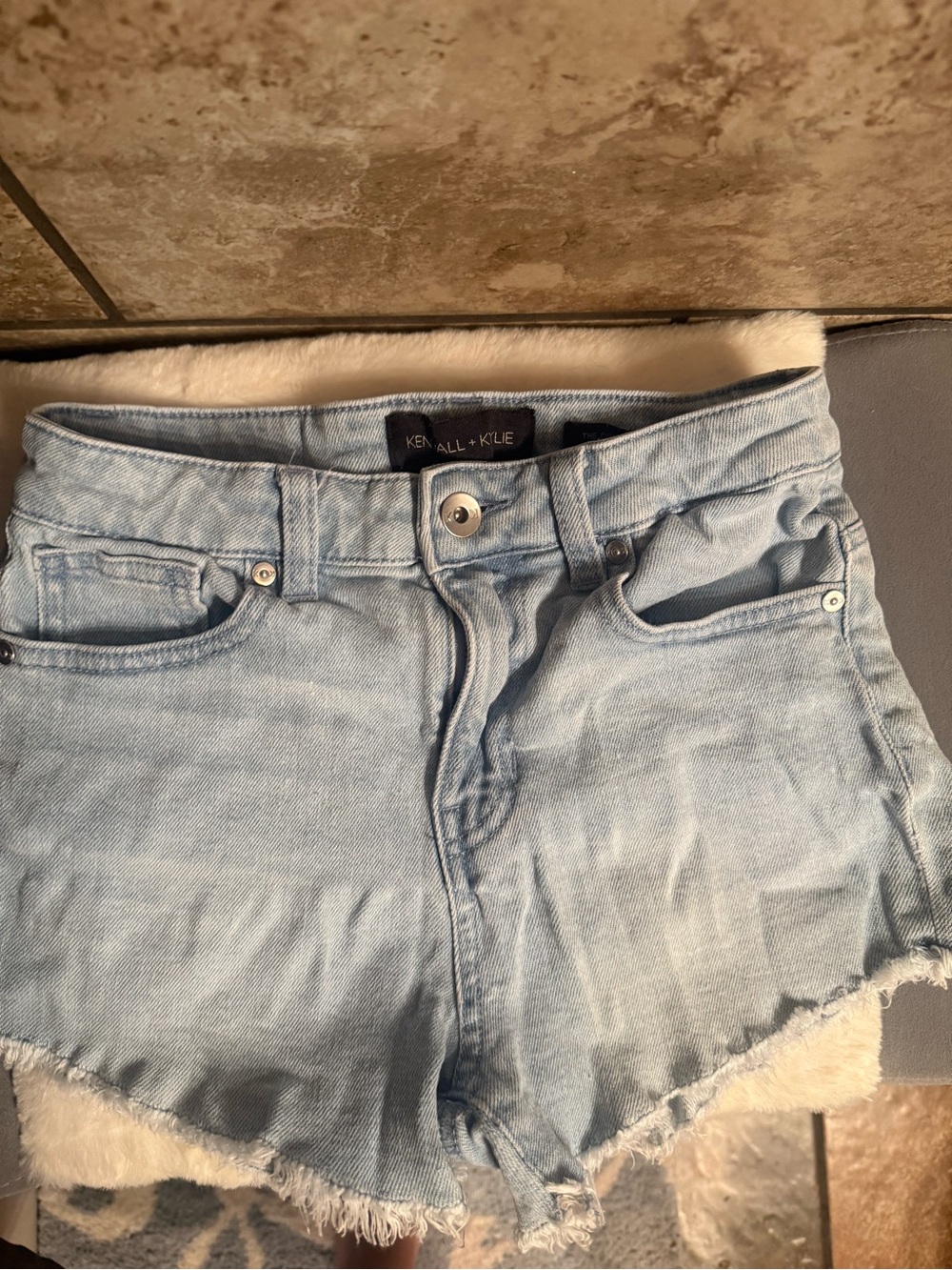 🩷Kendall & Kylie Light Blue Denim Jean Shorts